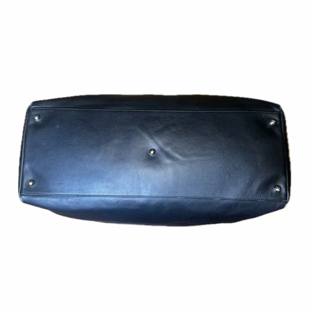 Longchamp Baxi Leather Duffel Bag